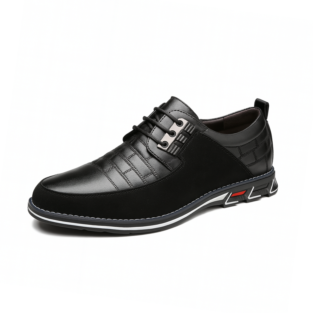 Gatsby Shoes Oxford Derby All-Day Comfort Leather Shoe Blue / Normal / 9 Gatsby Shoes Oxford Derby All-Day Comfort Leather Shoe Blue / Normal / 9