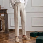The Gatsby Slim Fit Cropped Suit Pants