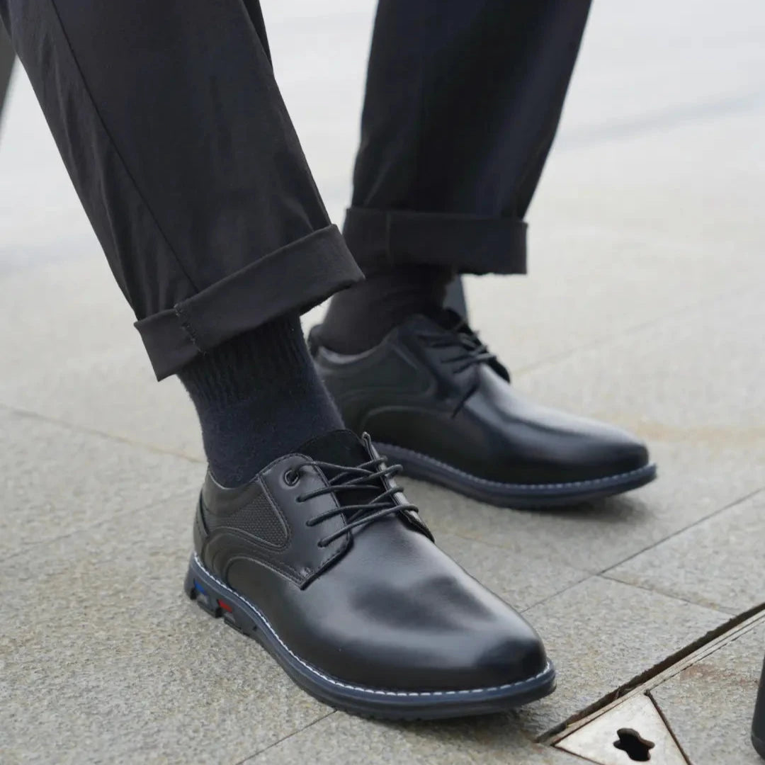 Oxford Lisse No-Stripe Dress Shoes | Sleek Comfort | GatsbyShoes Oxford Lisse No-Stripe Dress Shoes | Sleek Comfort | GatsbyShoes