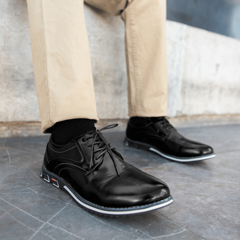 Gatsby Shoes Oxford Lisse All-Day Comfort Dress Shoe Brown / 10.5 / Wide Gatsby Shoes Oxford Lisse All-Day Comfort Dress Shoe Brown / 10.5 / Wide