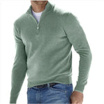 The Jay Cashmere Zip Up Sweater