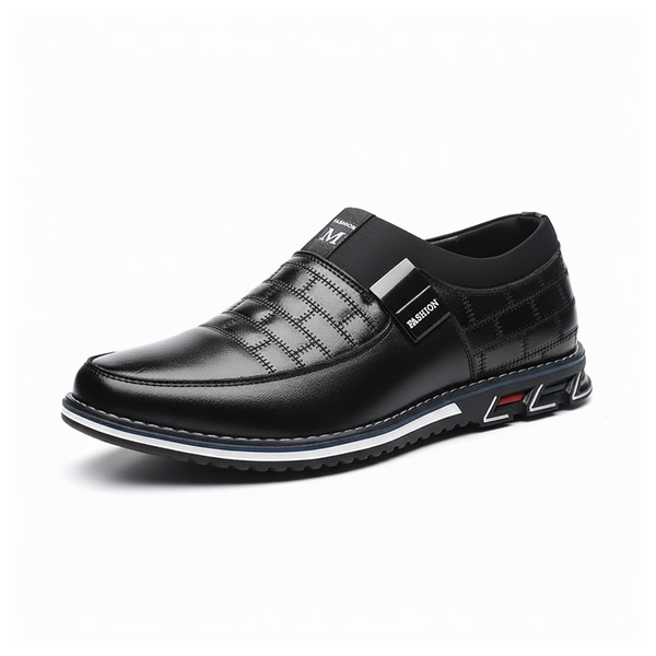 Slip-On Derby Shoes | Orthopedic Leather Comfort | GatsbyShoes display picture 3