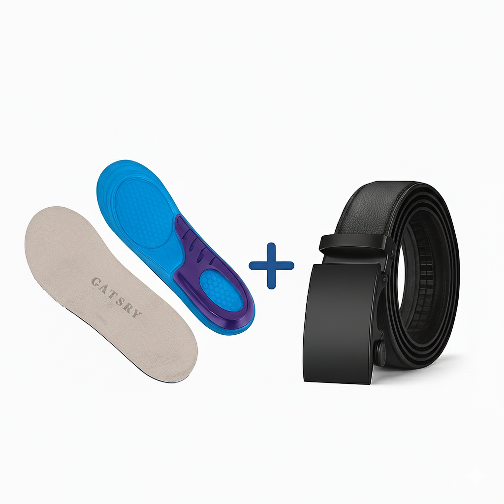 Gel Insole + Belt Bundle