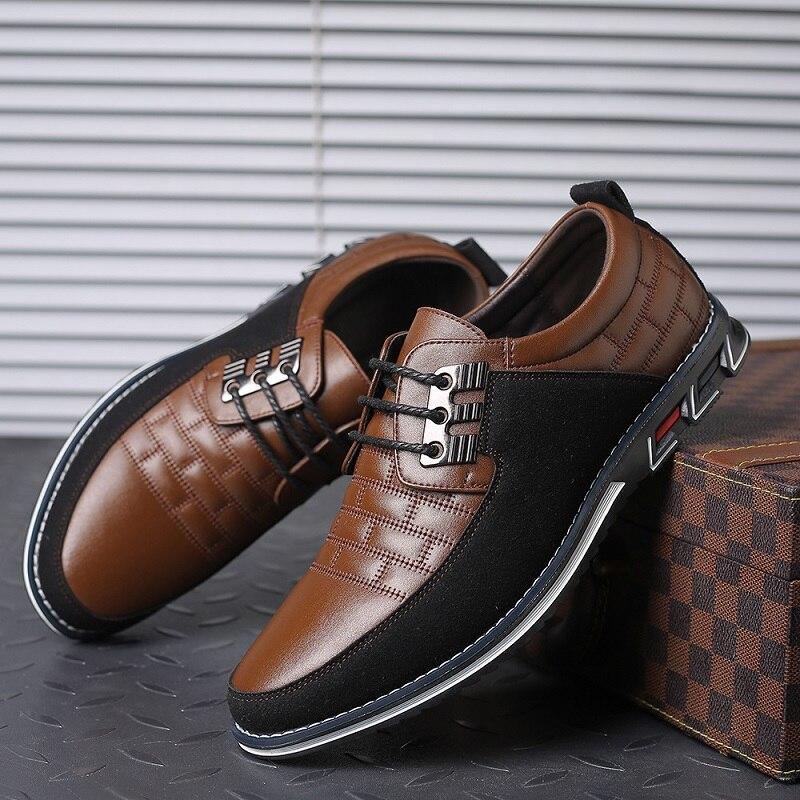 Free Oxford Derby™ Orthopedic Leather Shoes