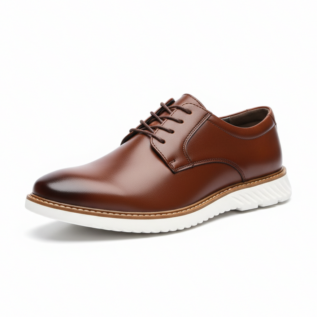Grandeur Orthopedic Leather Dress-Casual Shoes
