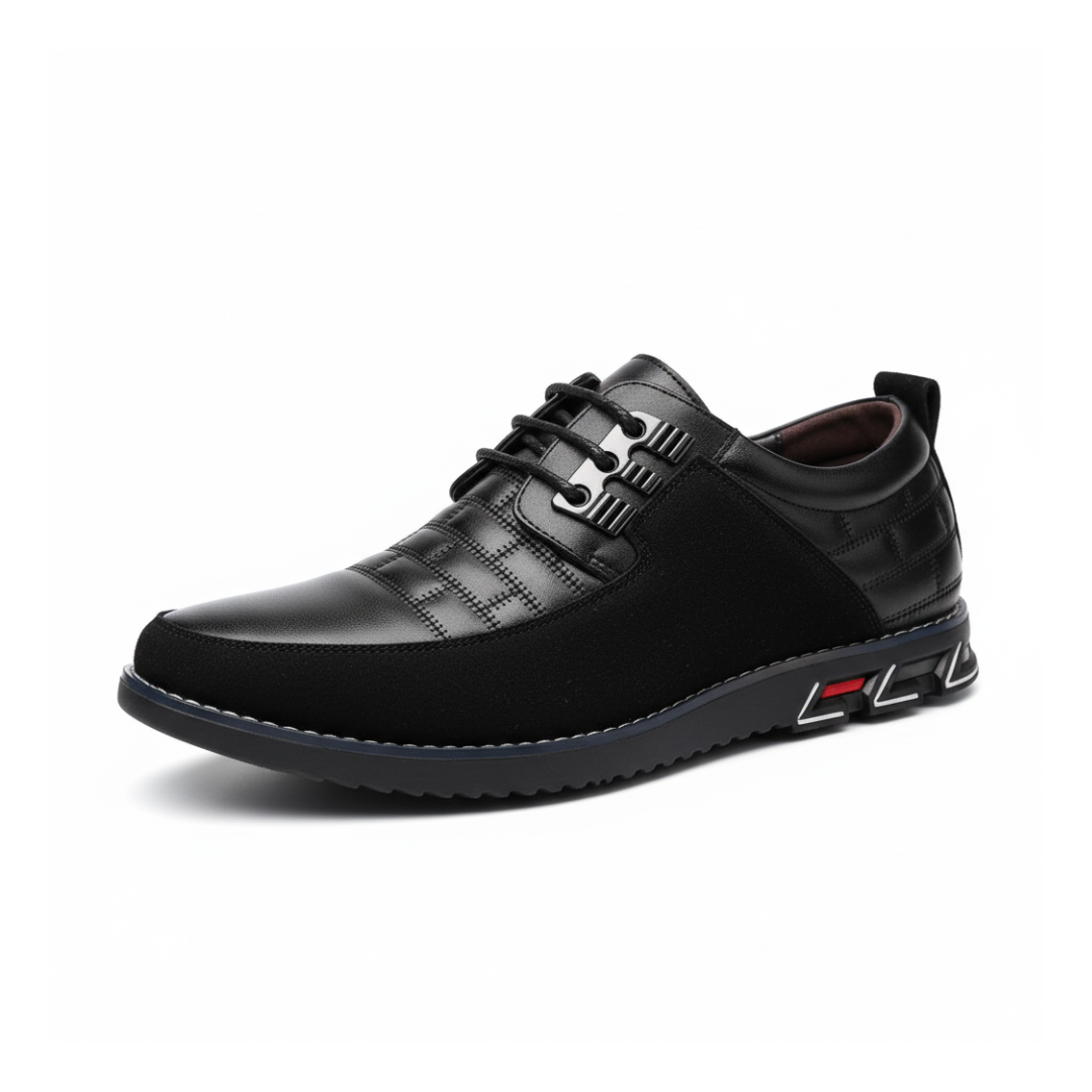 Oxford No-Stripe™ Orthopedic Leather Shoes