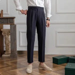 The Gatsby Slim Fit Cropped Suit Pants