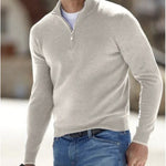 The Jay Cashmere Zip Up Sweater