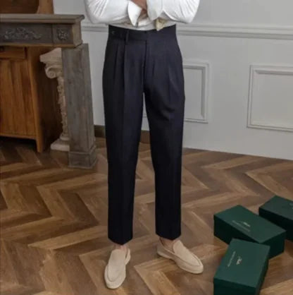 The Gatsby Slim Fit Cropped Suit Pants