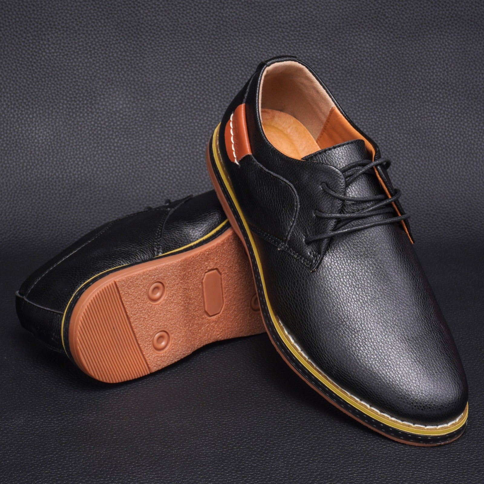 Gatsby Shoes Piqre All-Day Comfort Leather Dress Shoe Black / 13 Gatsby Shoes Piqre All-Day Comfort Leather Dress Shoe Black / 13