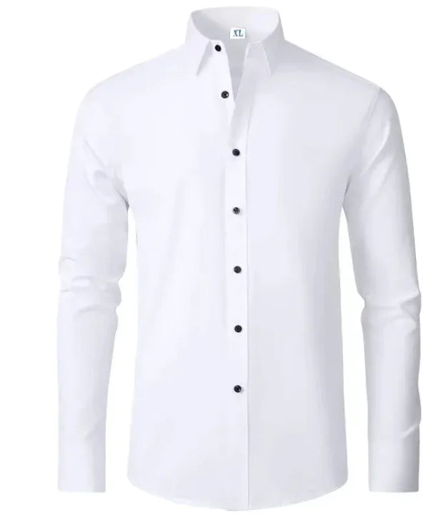 Gatsby Elastic Fit No-Iron Dress Shirt