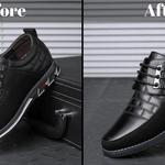 Oxford No-Stripe™ Orthopedic Leather Shoes - GatsbyShoes