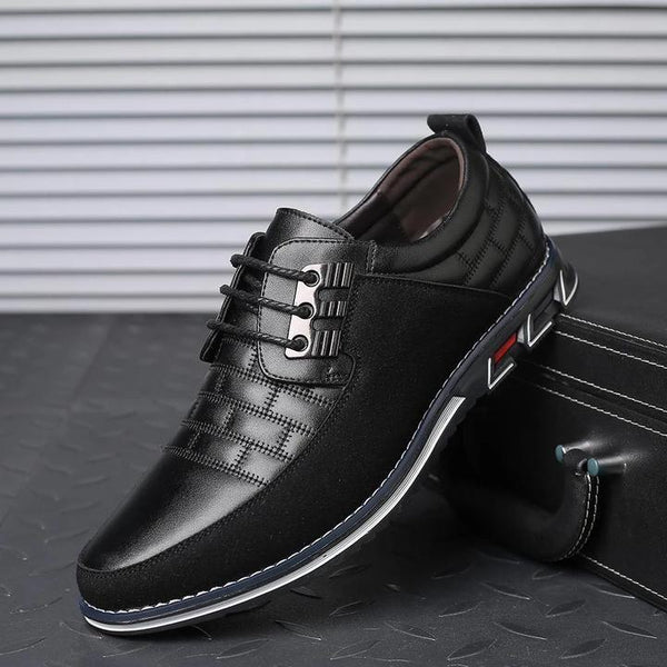 Oxford Derby™ Orthopedic Leather Shoes – GatsbyShoes