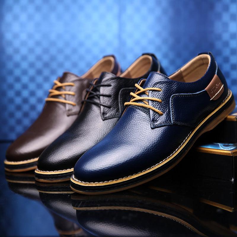 Mens Blue, Brown, Black Dress Shoes